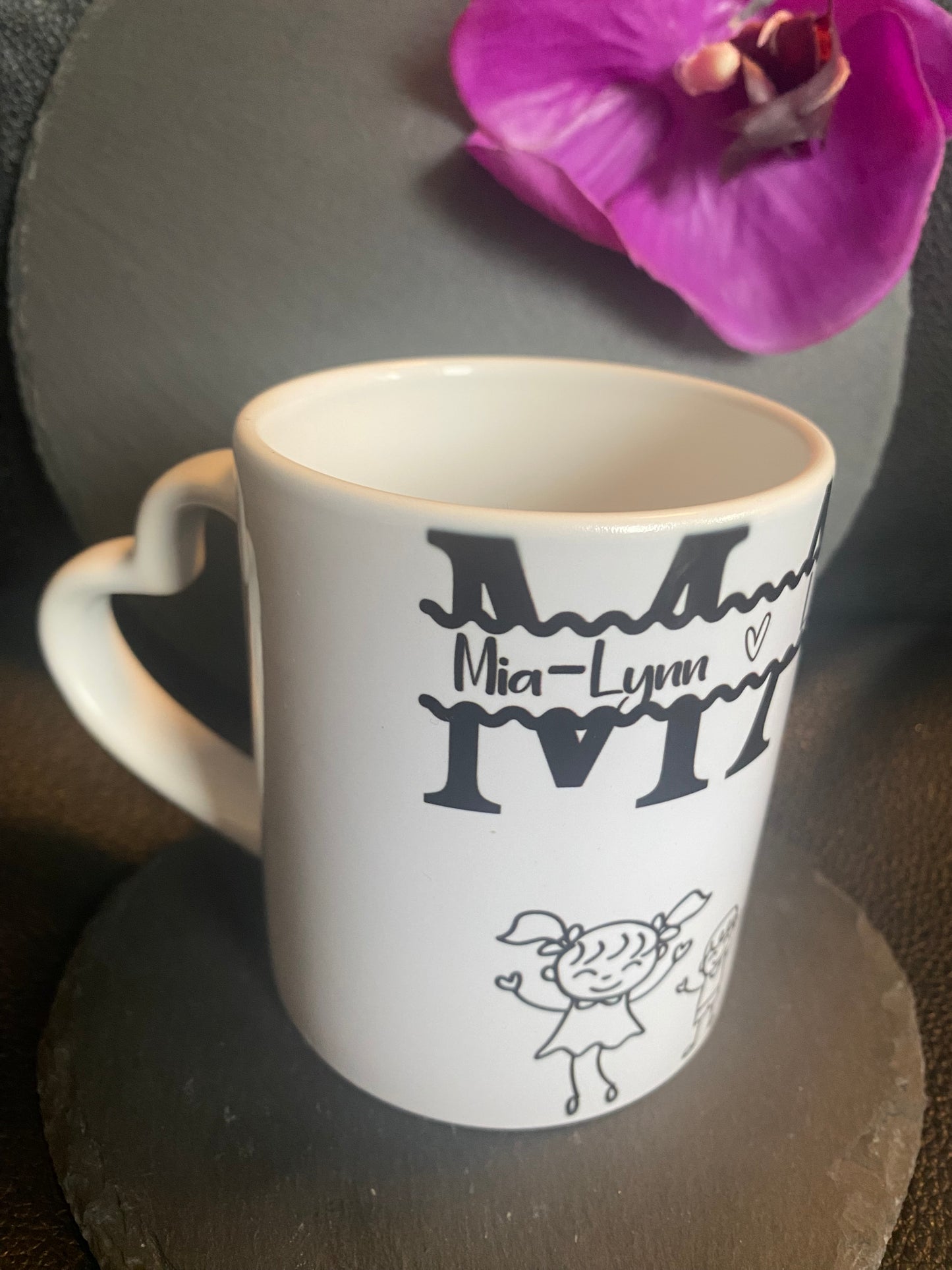 Mama, Papa,Familie Tasse Personalisiert