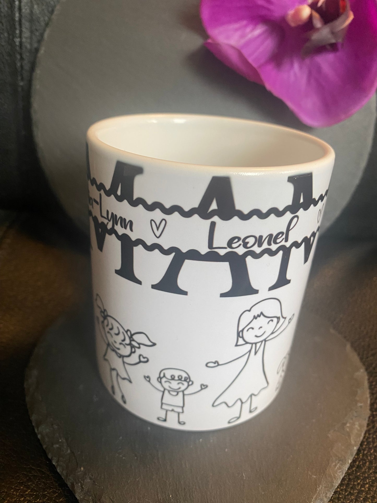 Mama, Papa,Familie Tasse Personalisiert