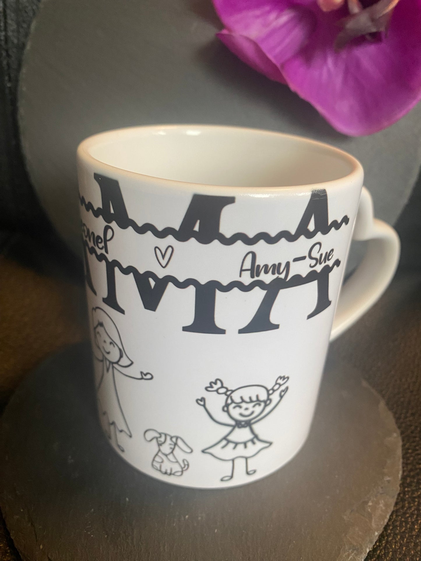 Mama, Papa,Familie Tasse Personalisiert